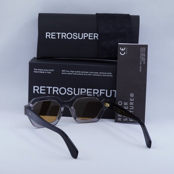 Final Price! RetroSuperFuture Pooch D2A Stilo/Black Sunglasses - Picture 5 of 10